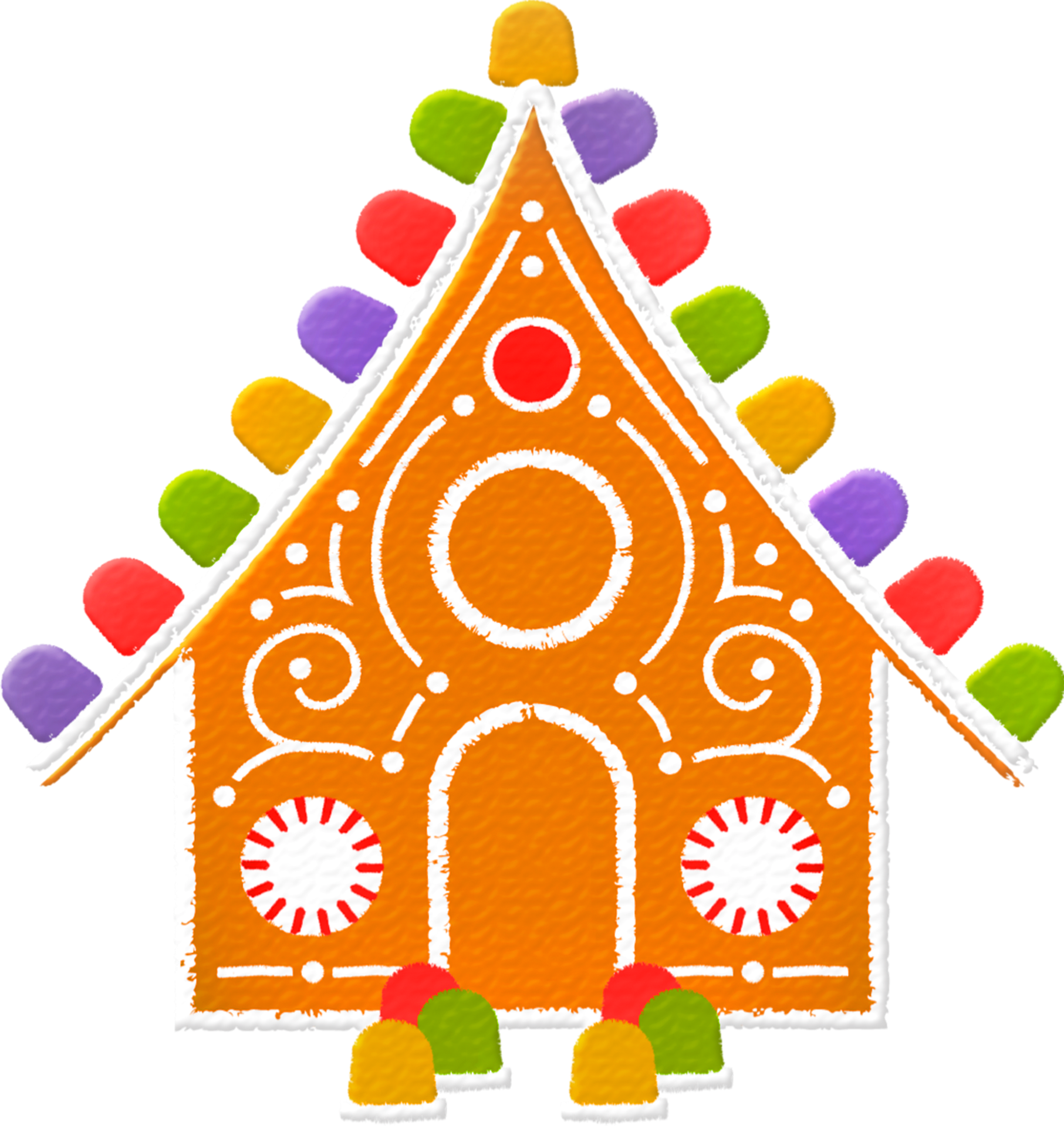 Gingerbread House - Gingerbreadhouse Museum Clipart (1813x1920), Png Download