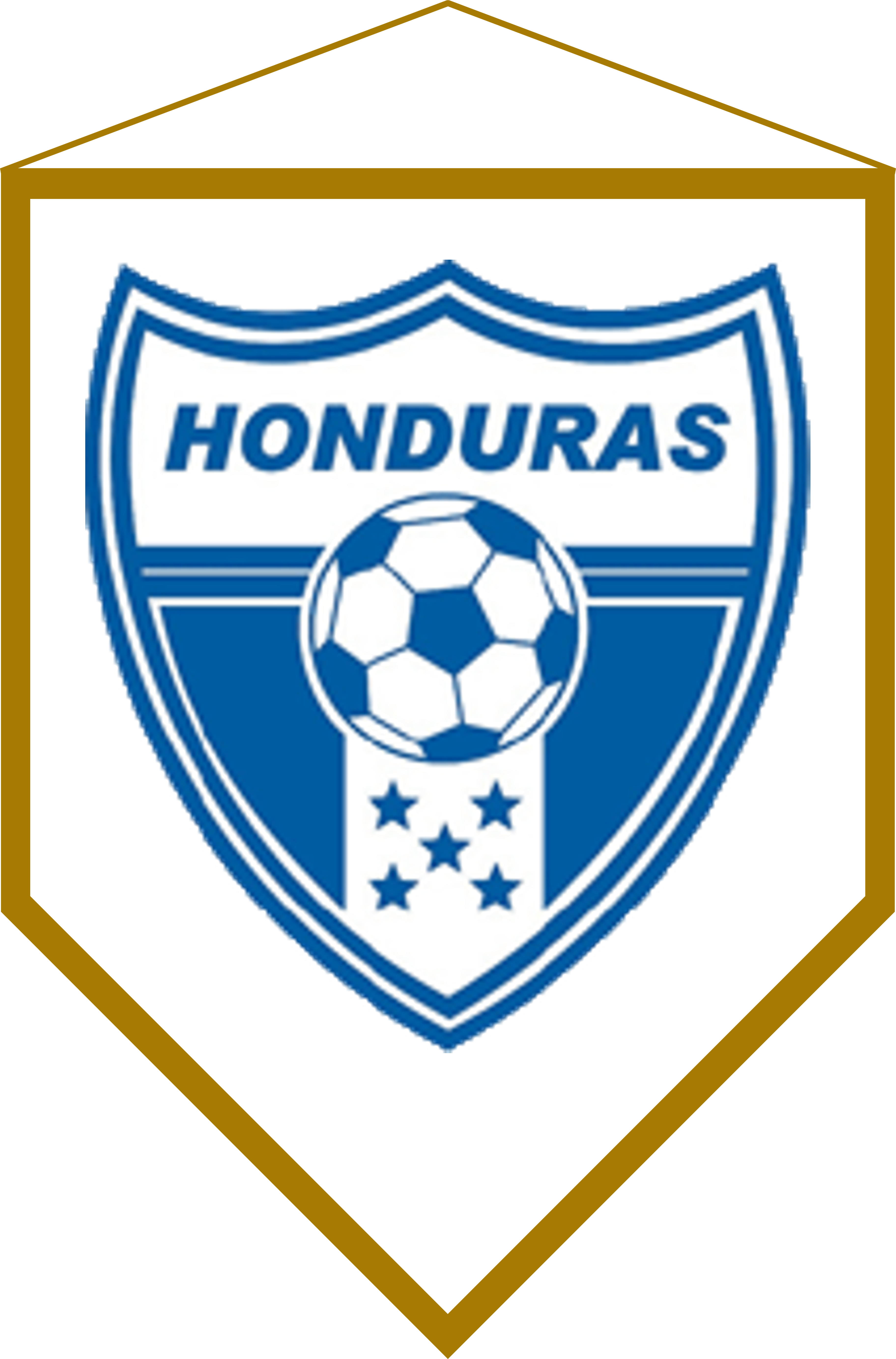 View large size Logo Banderín Honduras - Honduras Soccer Team Logo Clipart....