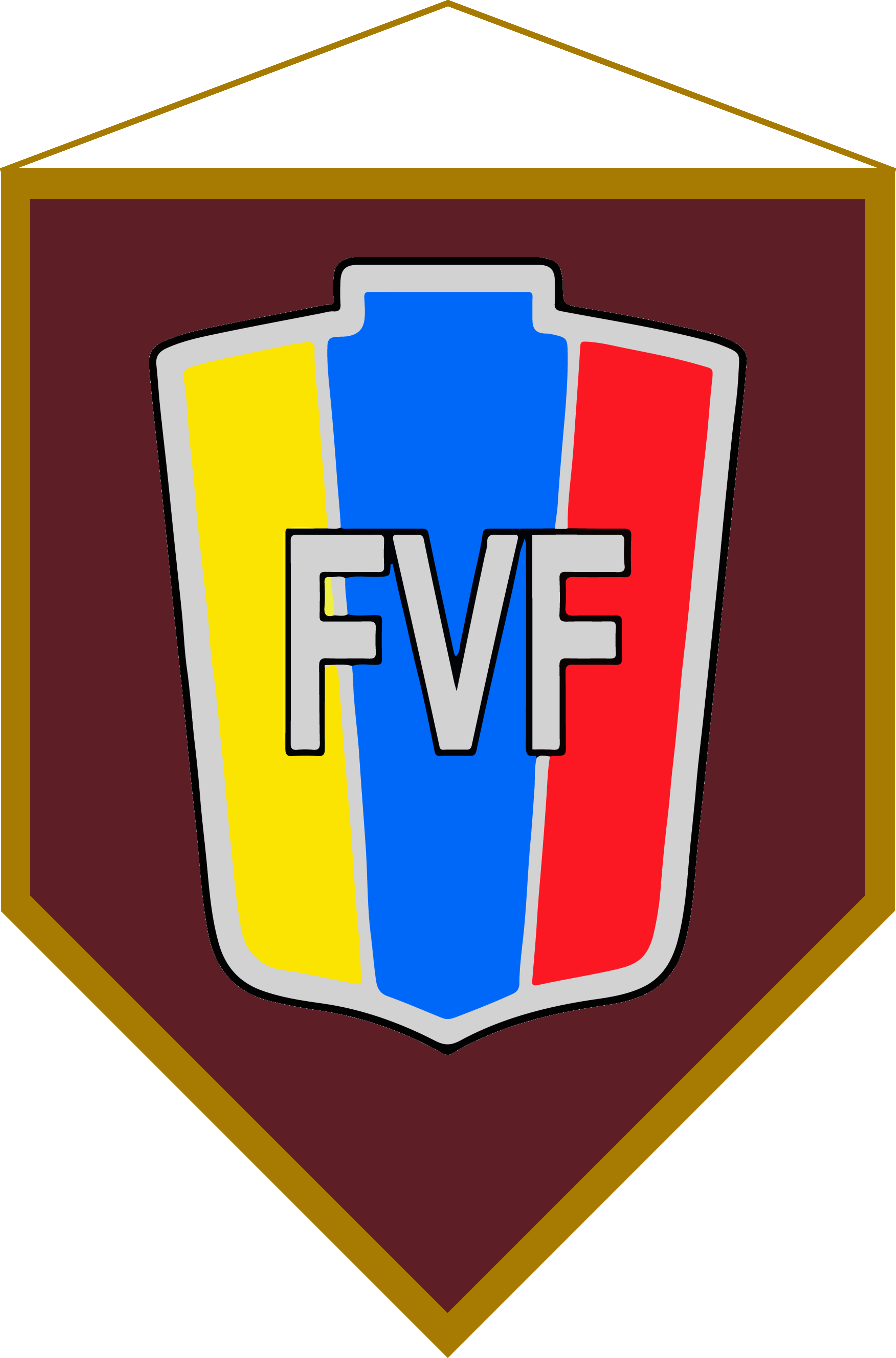 Logo Banderín Venezuela - Venezuelan Football Federation Clipart (3647x5527), Png Download