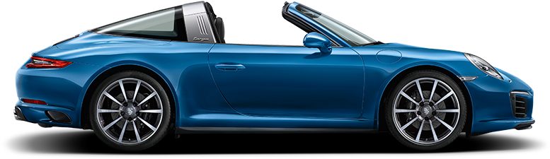 Porsche Targa Clipart (800x450), Png Download