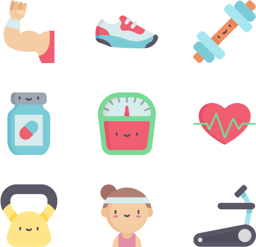 Gym - Kawaii Gym Png Clipart (600x564), Png Download