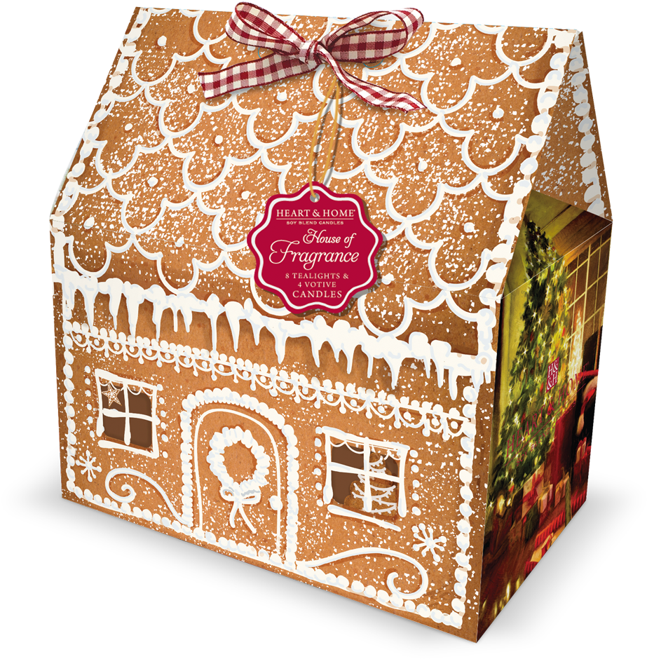 Gingerbread House Clipart (1430x1177), Png Download
