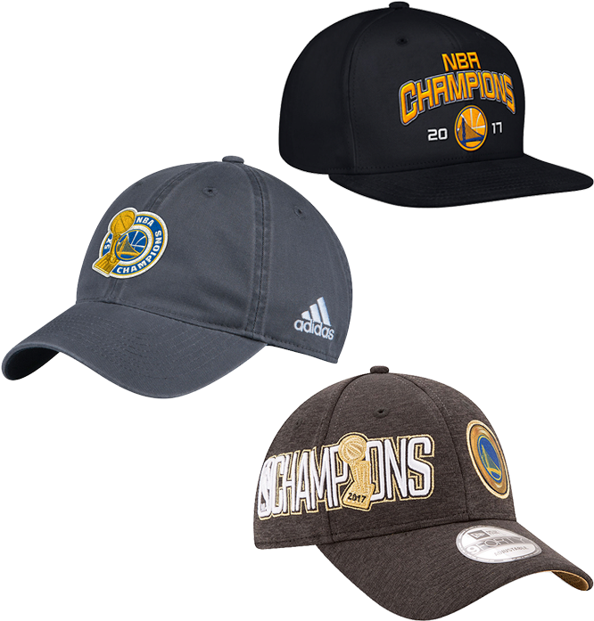 Championship Gear Available Now - Warriors Championship Hats 2017 Clipart (1280x720), Png Download