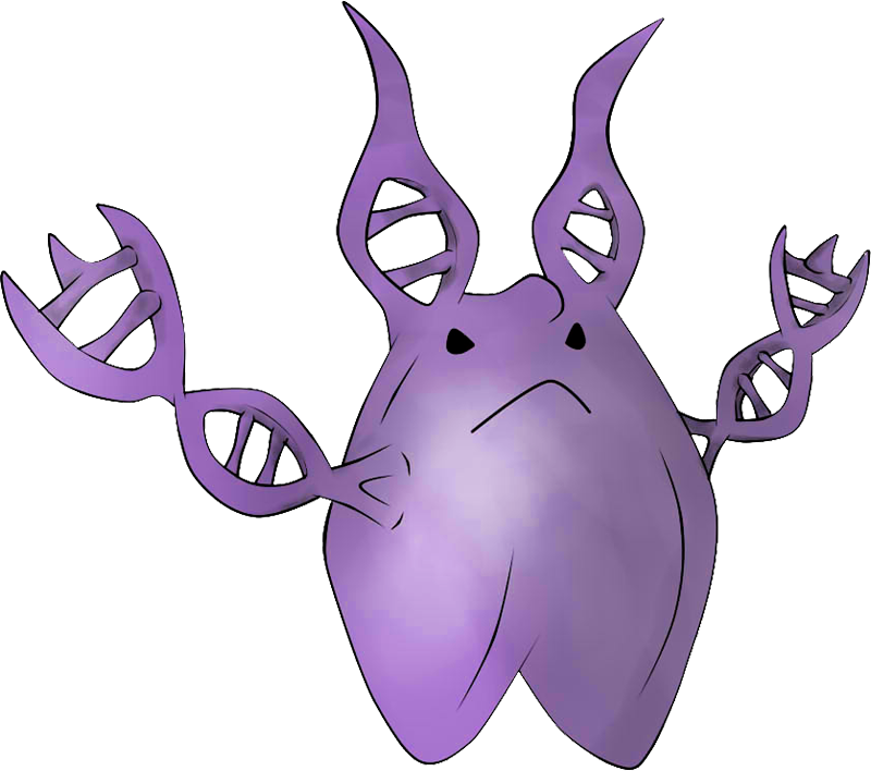 Pokemon Shiny Mega Ditto Is A Fictional Character Of - Ditto Evolution Clipart (800x708), Png Download