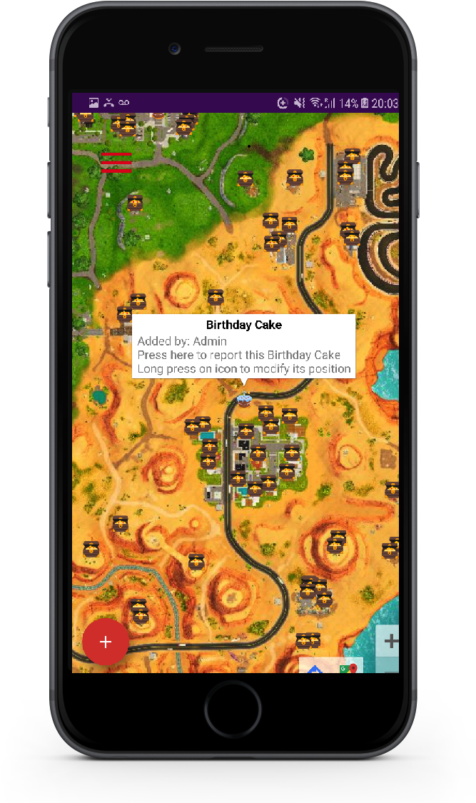 Most Used Map For Fortnite - Llama In Paradise Palms Clipart (755x1206), Png Download