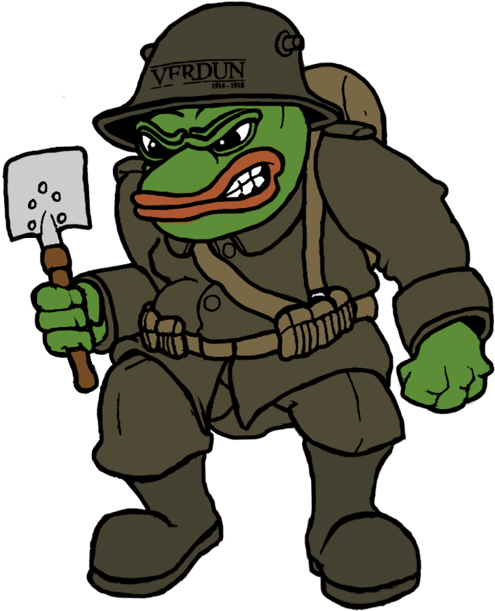Ww1 Game Series - Ww1 Pepe Clipart (742x948), Png Download