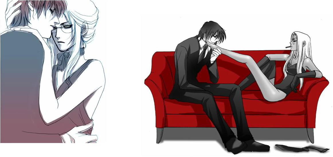 Alucard And Integra Relationship Problems - Sir Integra X Alucard Clipart (1162x550), Png Download