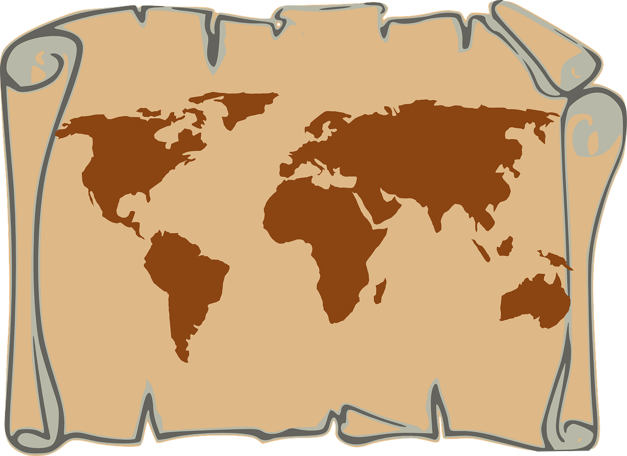 Map Clipart - Png Download (800x579), Png Download