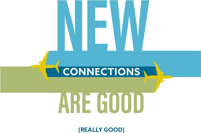 New Connections Are Good Southwest E1459873511488 - Graphic Design Clipart (652x524), Png Download