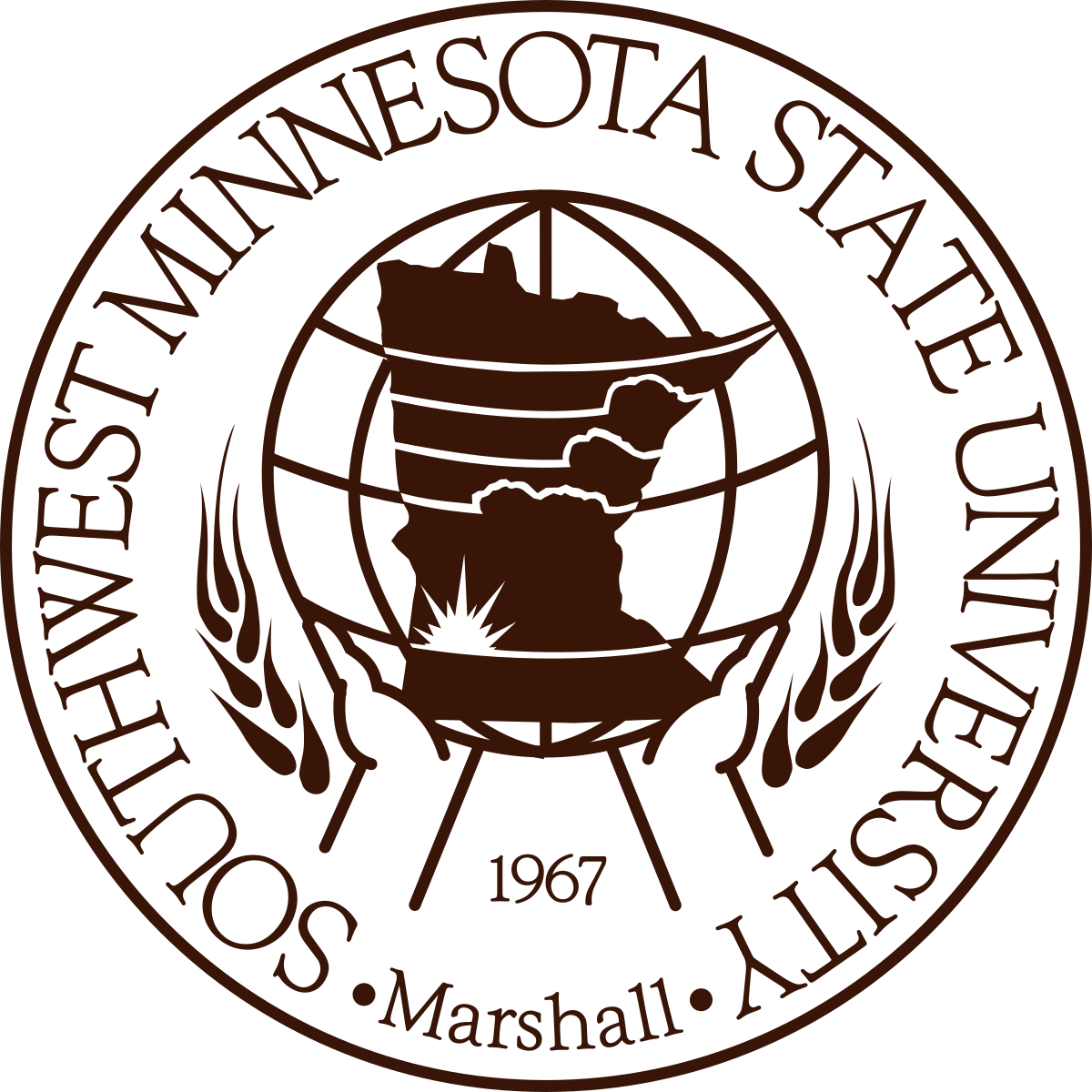 Southwest Minnesota State University Usa Clipart (1200x1200), Png Download