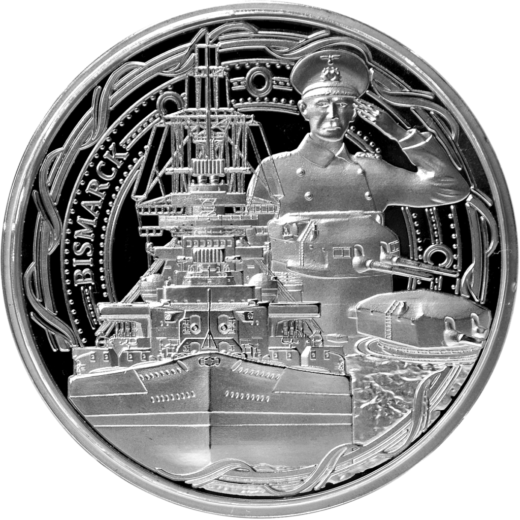 Battleship Bismarck - Circle Clipart (1024x1024), Png Download