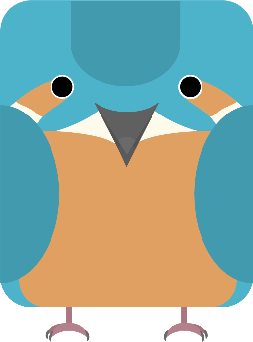 Kingfisher Clipart (564x719), Png Download