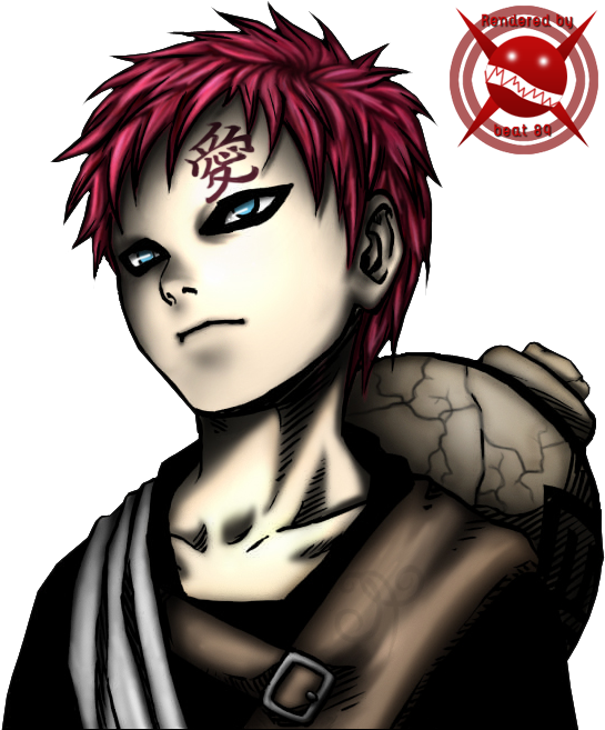 Hd Gaara Wallpaper Android Clipart (571x665), Png Download