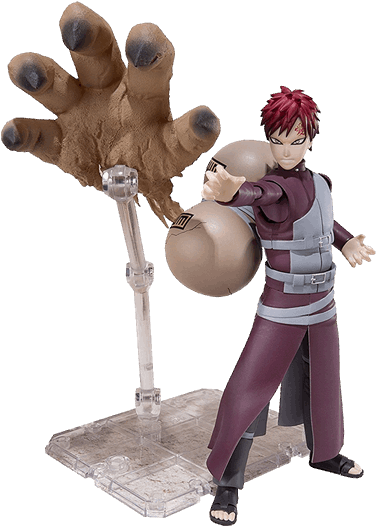 Gaara Figuarts Action Figure - Naruto Sh Figuarts Figures Clipart (600x600), Png Download