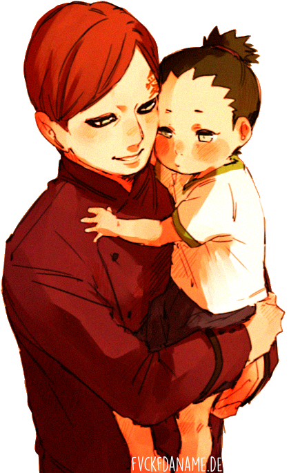 Db Y Naruto 4ever - Gaara E Shikadai Clipart (455x716), Png Download