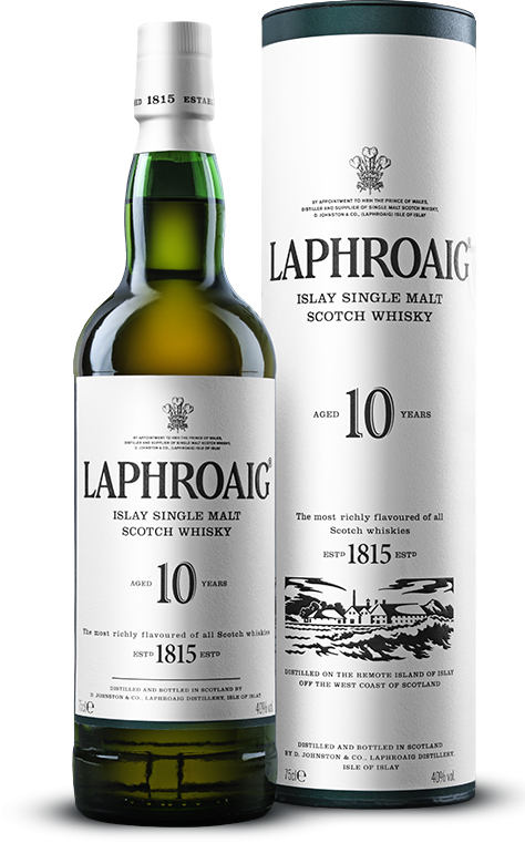 Laphroaig 10 Years Clipart (474x761), Png Download