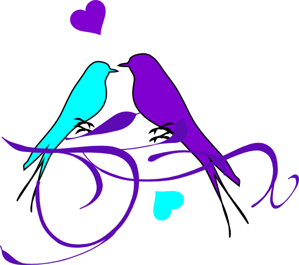 Purple Wedding Cliparts - Wedding Dove Png Transparent Background (600x532), Png Download