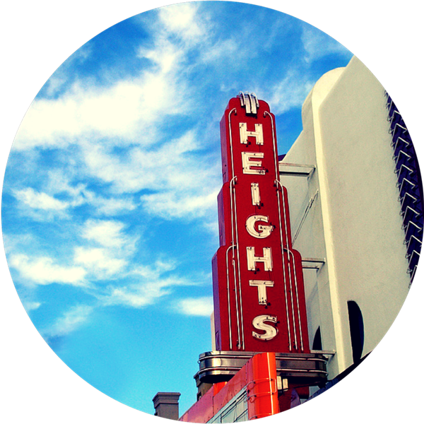 Featured Houston Neighborhoods - Circle Clipart (600x600), Png Download