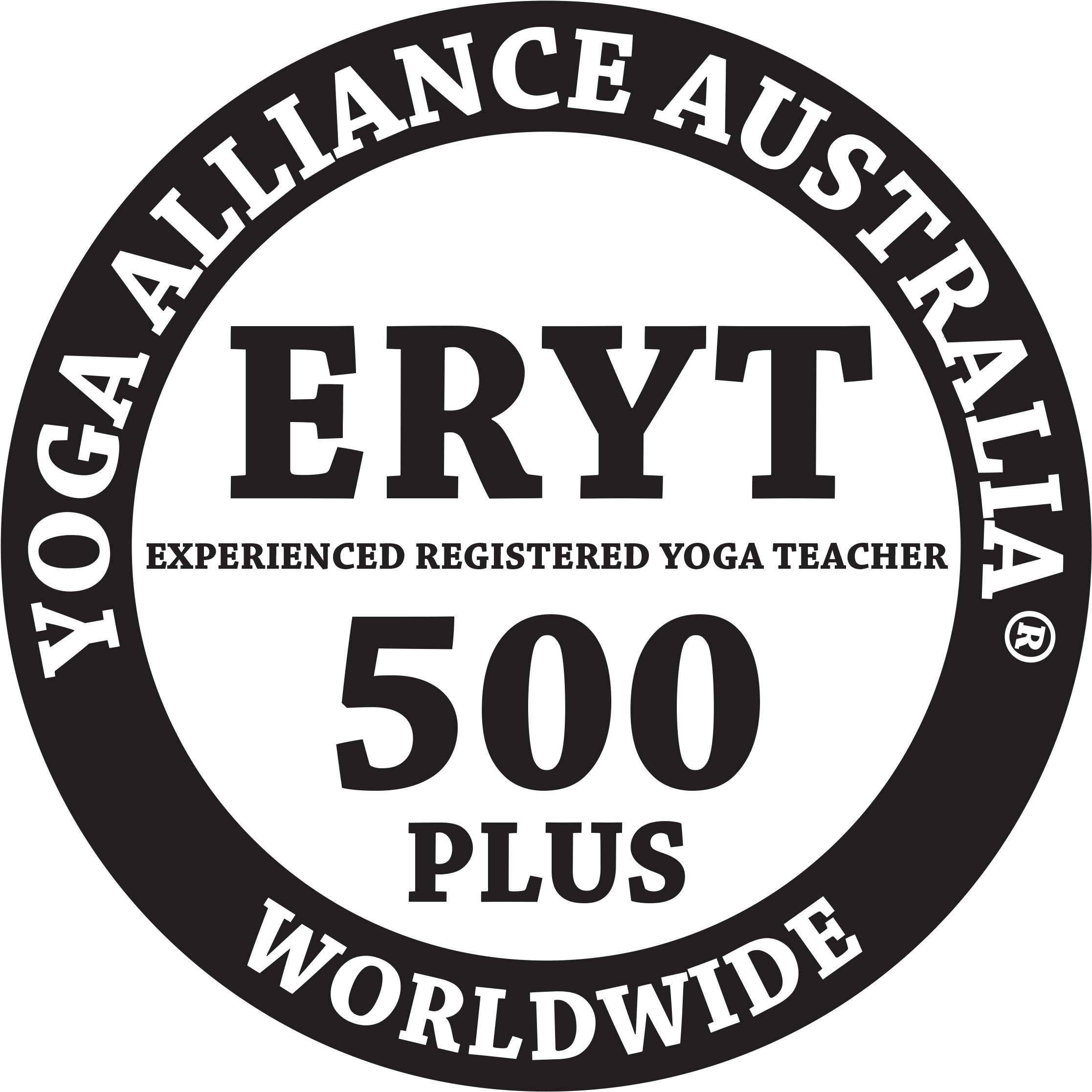 Experienced Registered Yoga Teacher Of Yoga Aliance - Territory Taste Festival Logo Clipart (2362x2362), Png Download