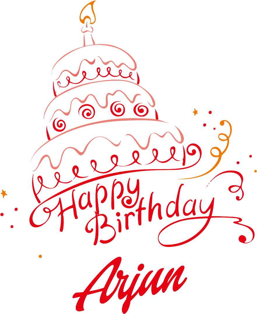 Arjun Name Wallpaper - Happy Birthday Haram Cake Clipart (1920x1200), Png Download