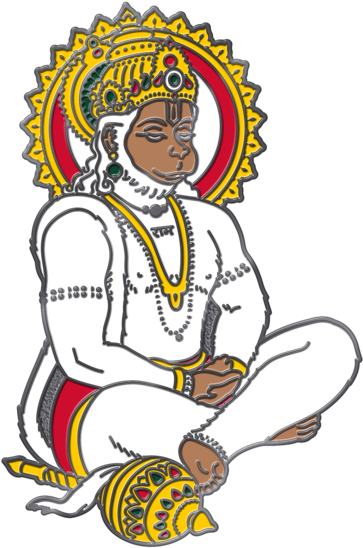 Logo Clipart Hanuman - Hanuman Png Transparent Png (600x600), Png Download