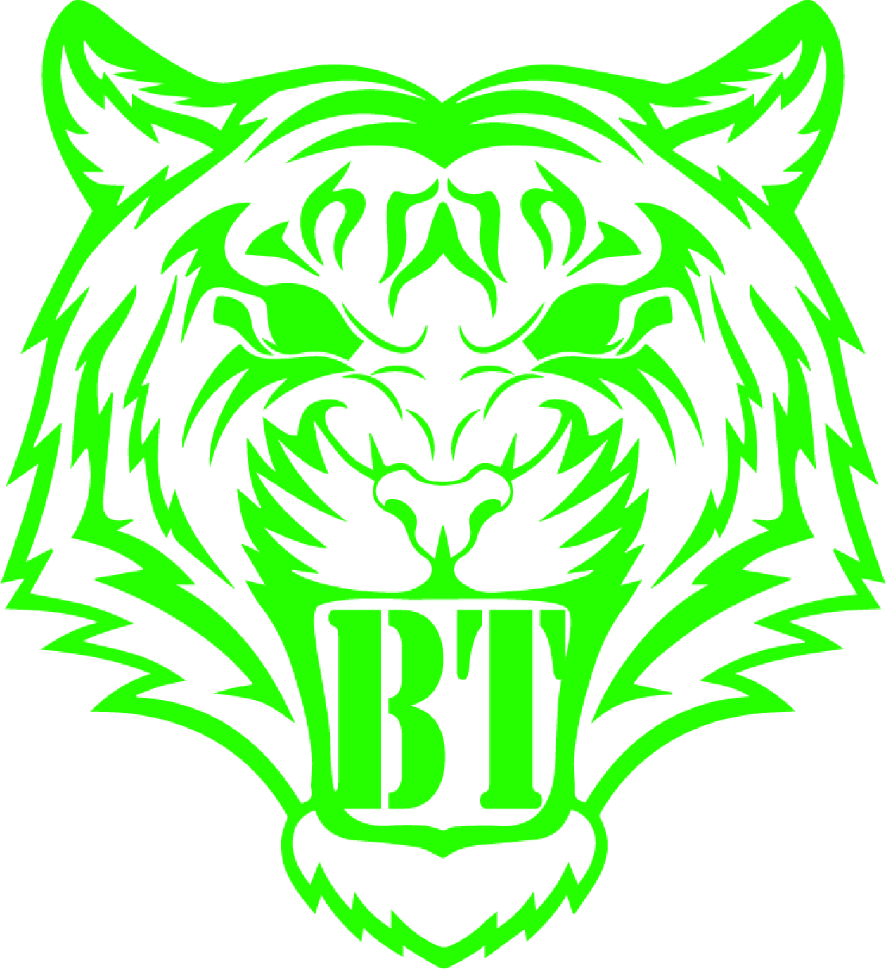 Hd Transparent Png Source - Tiger Head Drawing Easy Clipart (1260x1378), Png Download