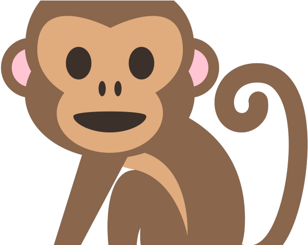 Ape Clipart Orange Monkey - Monkey Face Clipart - Png Download (640x480), Png Download