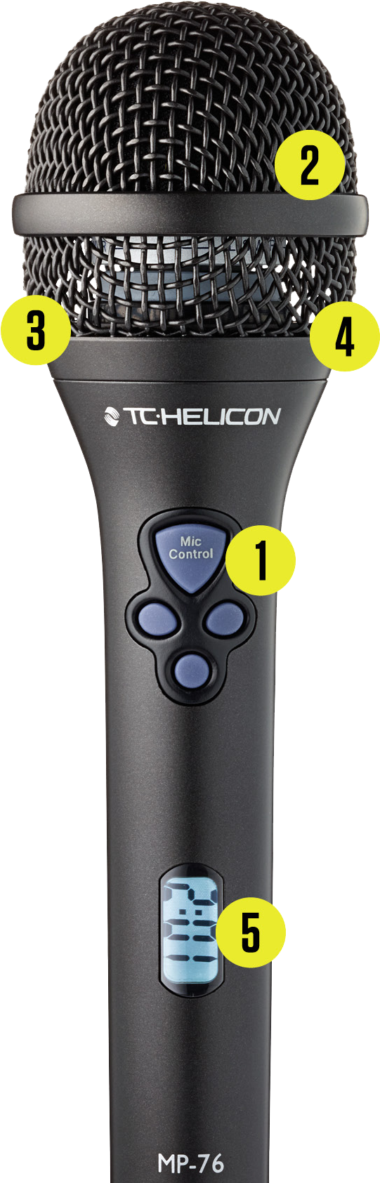 Features - Tc Helicon Mp 76 Clipart (2000x2000), Png Download