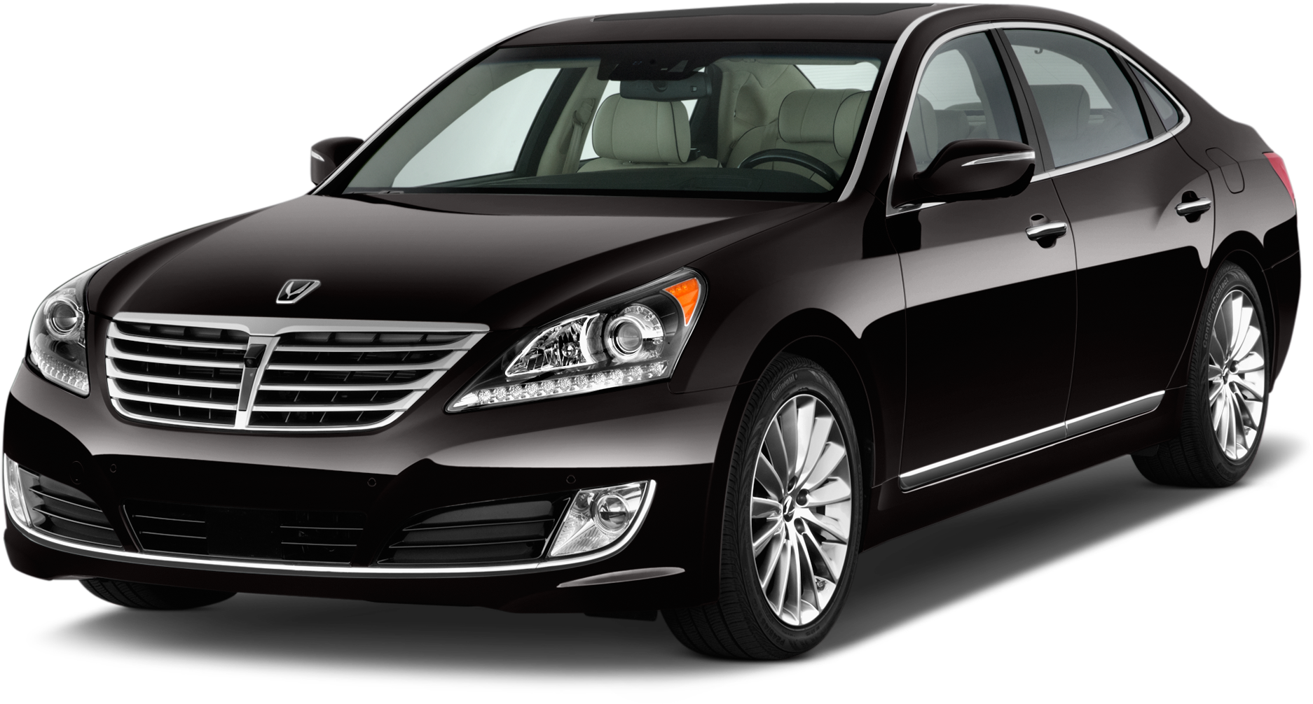 2015 Hyundai Equus - 2016 Cadillac Xts Black Clipart (2048x1360), Png Download