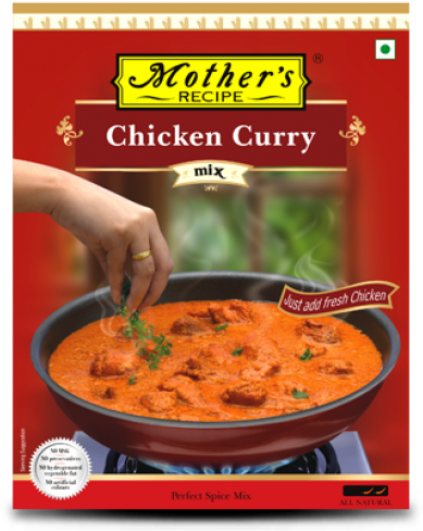 Mother's Recipe Chicken Curry - Mothers Butter Chicken Mix Clipart (600x600), Png Download