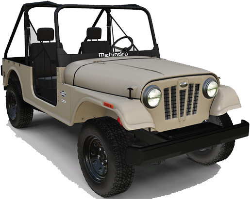 2019 Mahindra Automotive North America Roxor Offroad - Jeep Cj Clipart (800x450), Png Download