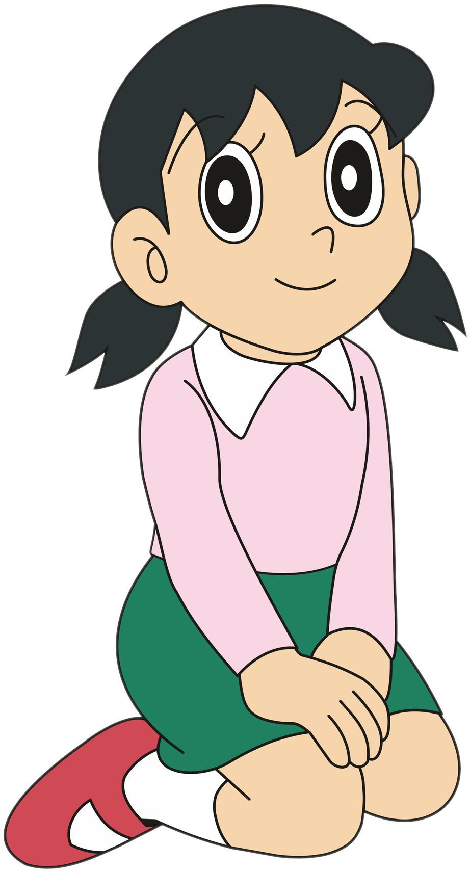 Shizuka Doraemon Clipart (1024x1832), Png Download