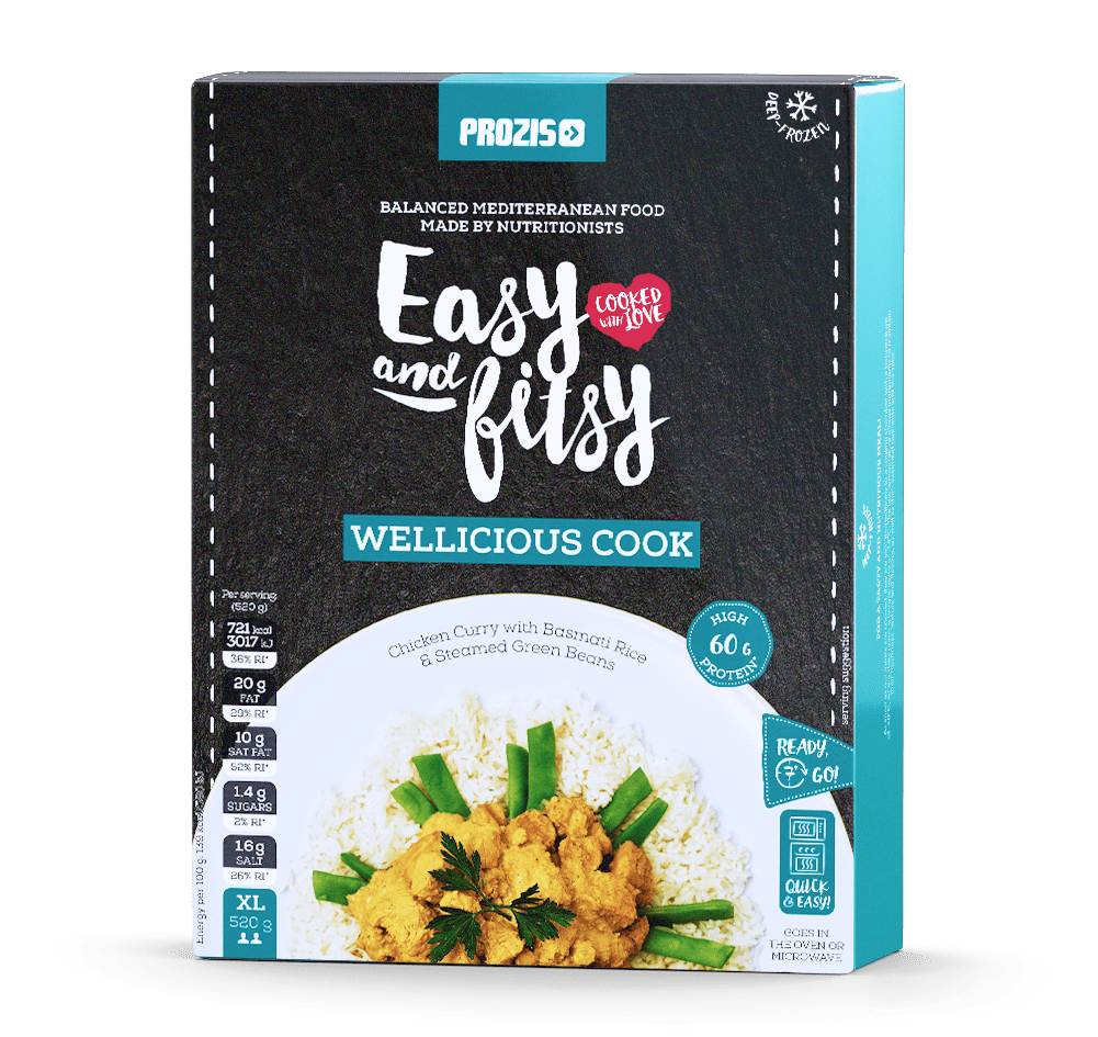 Easy And Fitsy - Refeições Prontas Prozis Clipart (1000x1000), Png Download