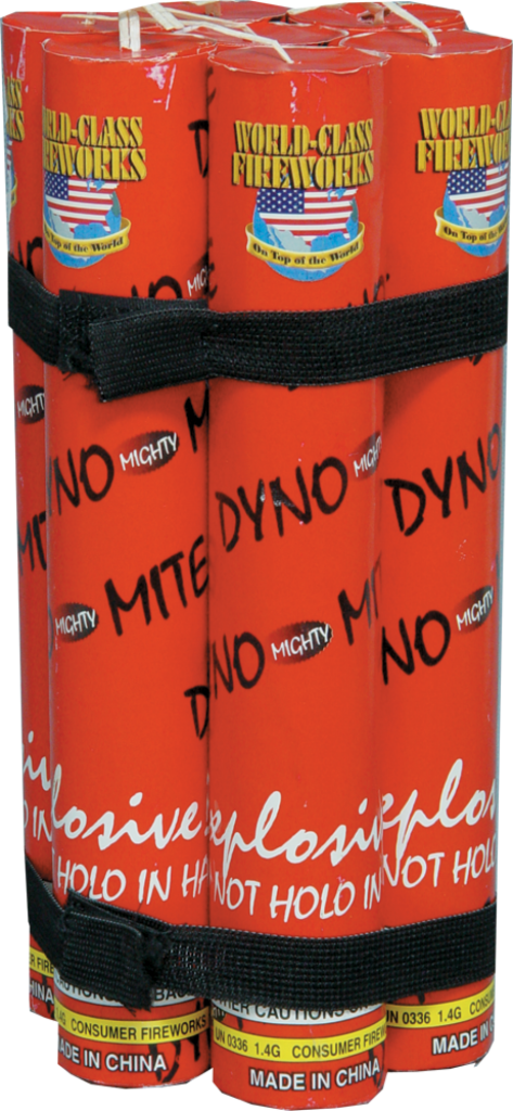 Dyno Mighty Mite - World Class Fireworks Clipart (473x1024), Png Download