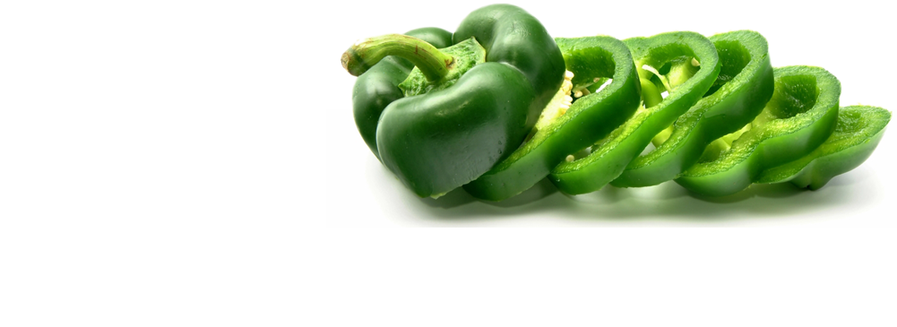 Banner Image - Green Pepper Png Clipart (1000x457), Png Download
