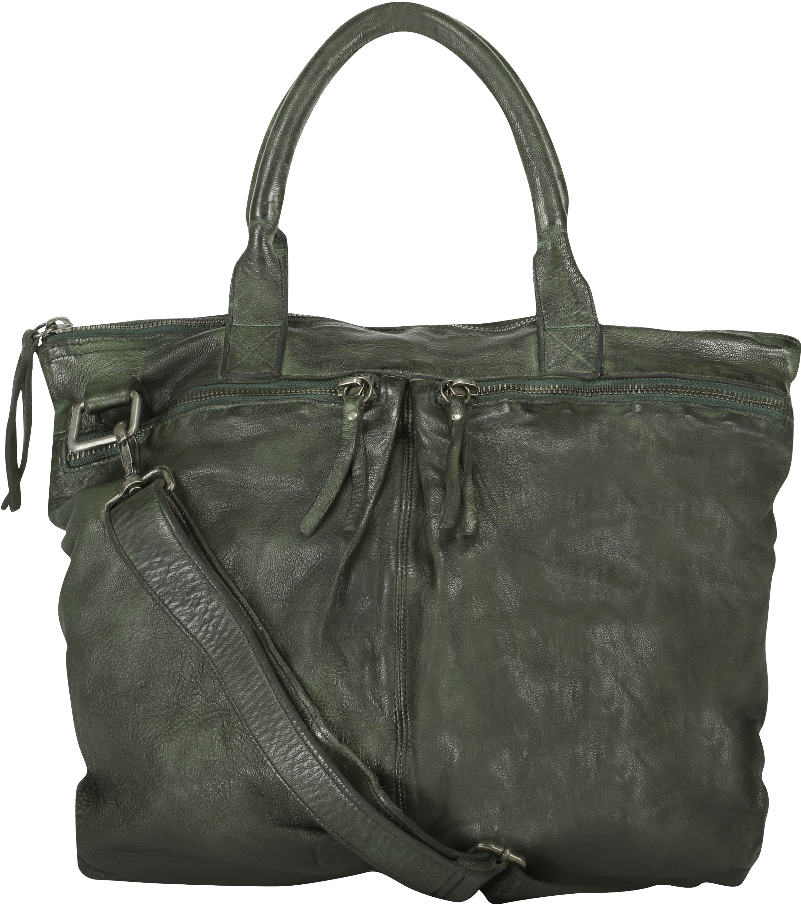 Leather Dark Green Ladies Bag Womens Gcb036 Still - Tote Bag Clipart (800x1200), Png Download