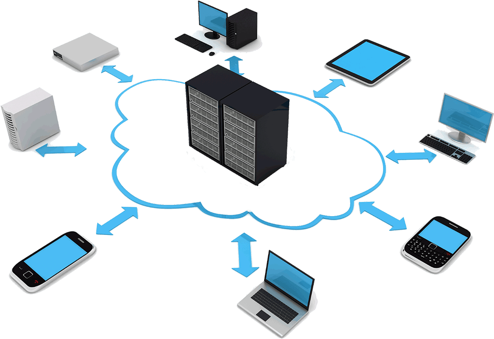 Shared Web Hosting Service - Computo En La Nube Png Clipart (1024x768), Png Download