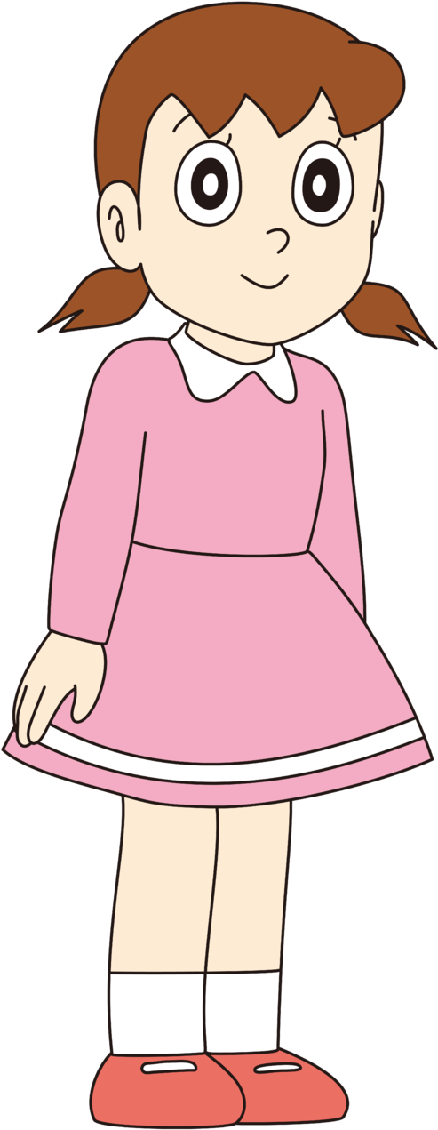 Doraemon - Doraemon Shizuka And Nobita Clipart (500x1280), Png Download