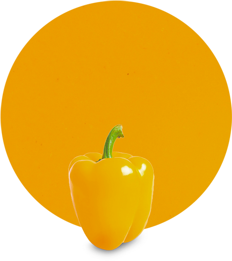 Yellow Pepper Puree - Yellow Pepper Clipart (536x595), Png Download