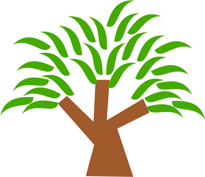 Tree Clipart Clipart Neem Tree - Small Clip Art Trees - Png Download (800x800), Png Download