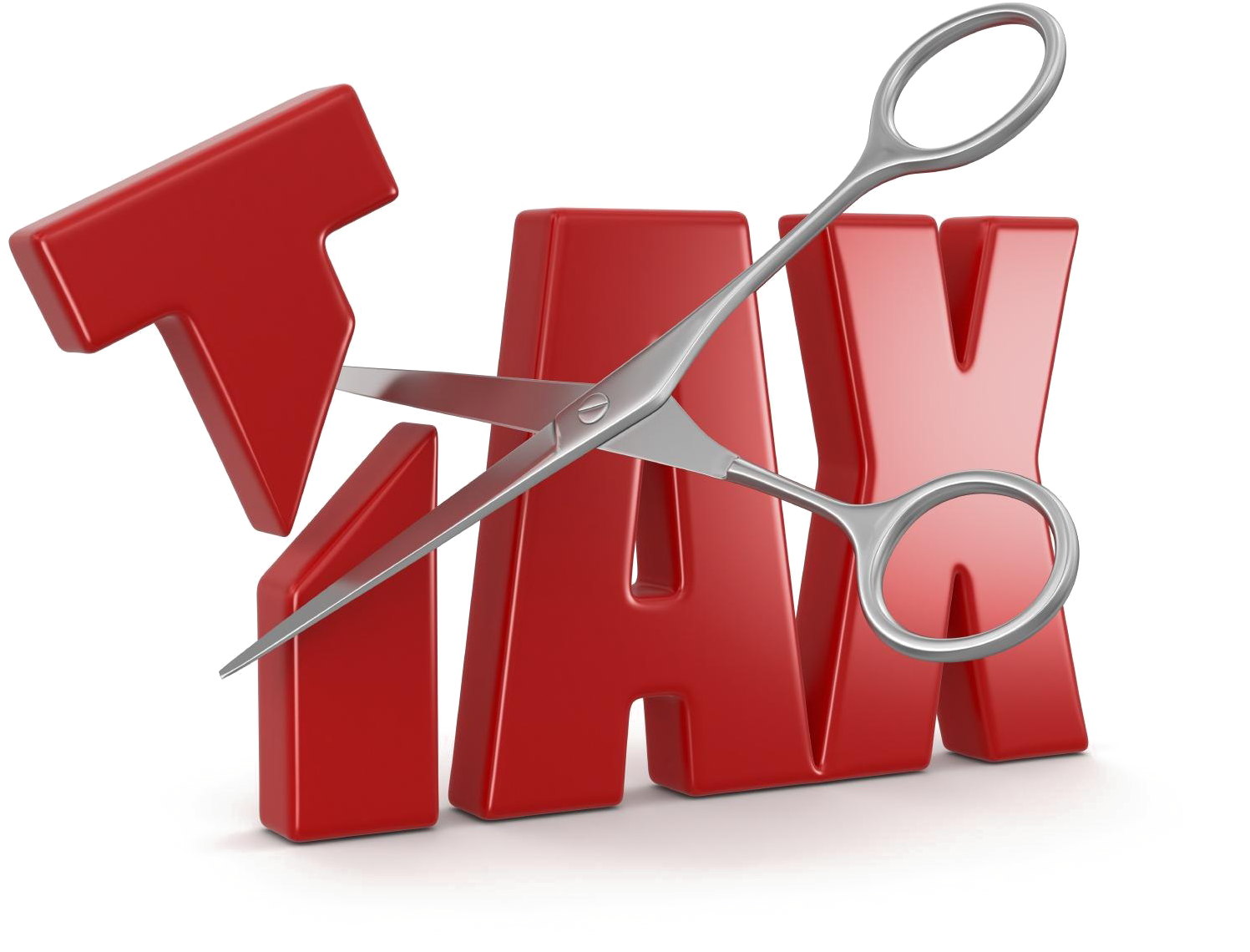 Tax Png Hd - Tax Cut Clipart (1651x1163), Png Download