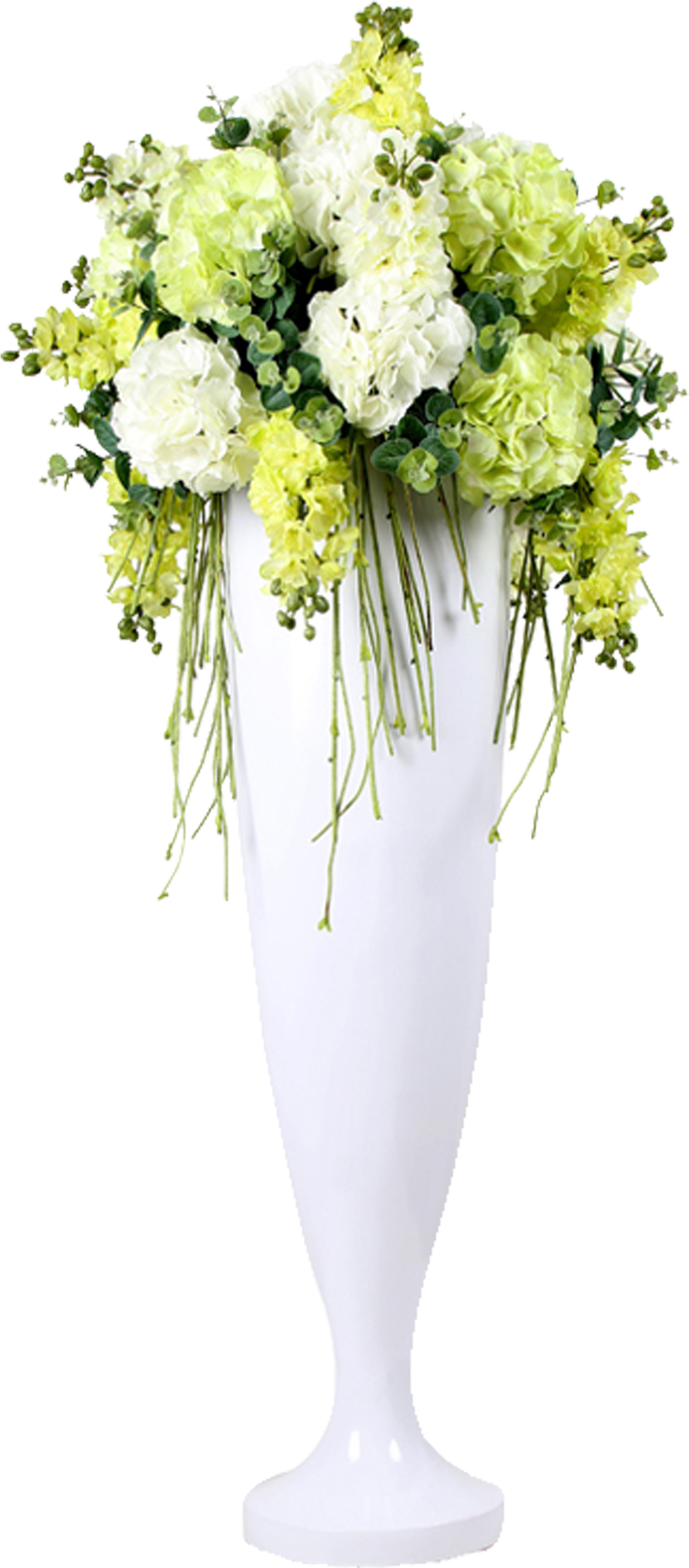 Floral Design Vase Wedding Flower Bouquet - Wedding Flower Vase Png Clipart (1237x2815), Png Download