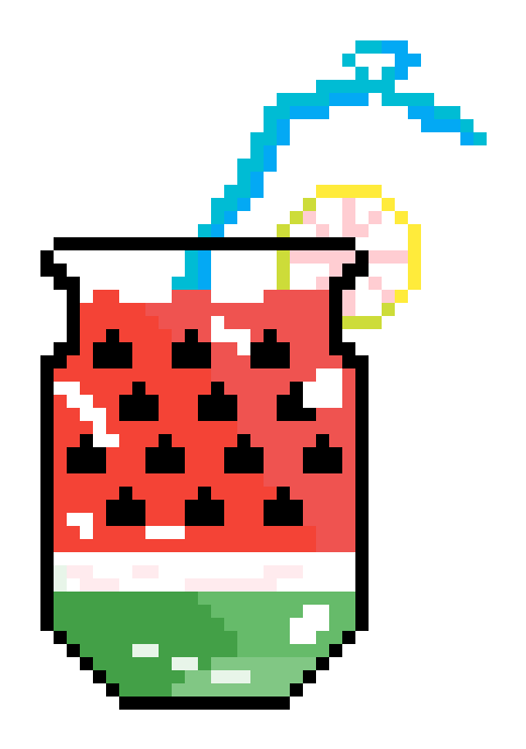 Watermelon Juice - Illustration Clipart (1200x1200), Png Download