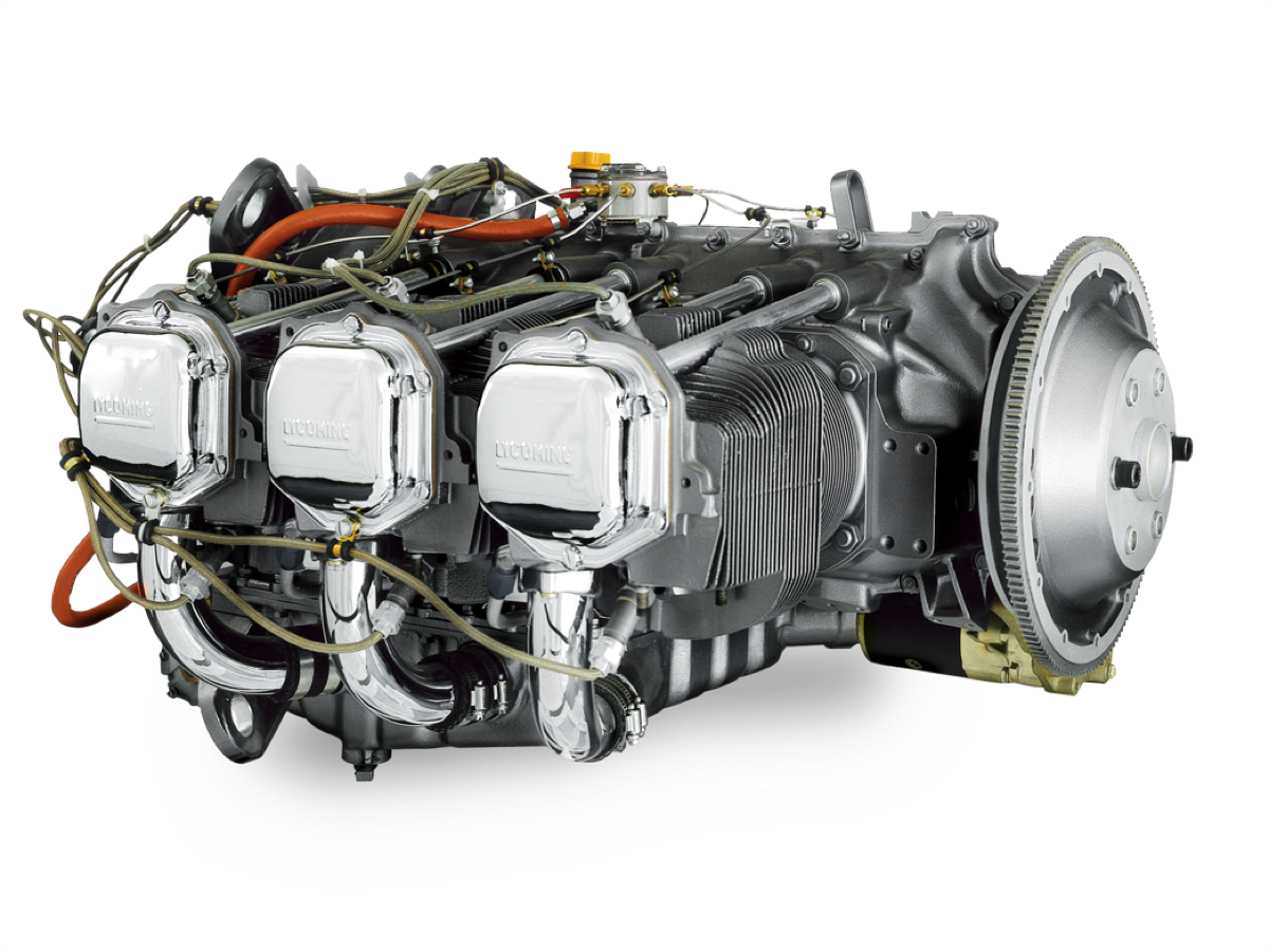 Engine - Motors - Lycoming Io 540 Clipart (1200x901), Png Download