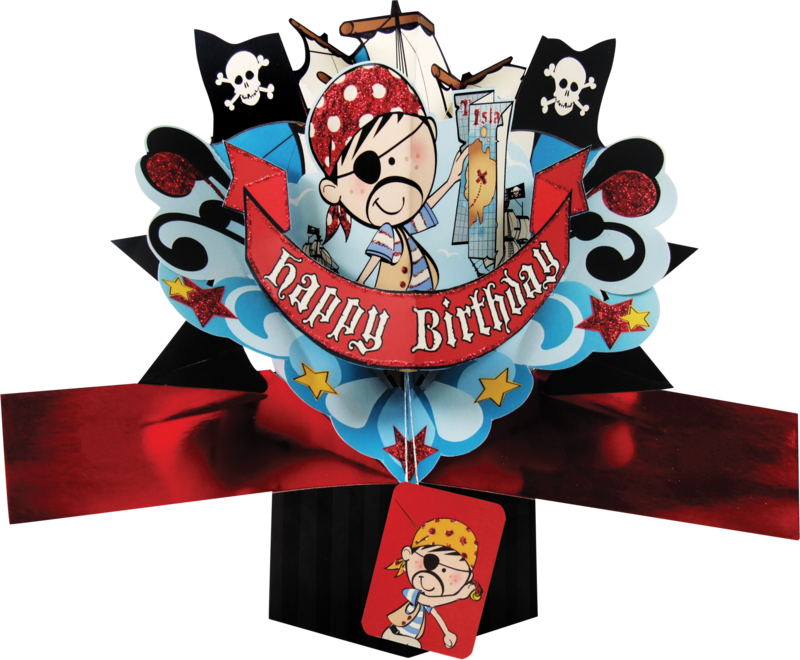 Happy Birthday Pirate Clipart (800x660), Png Download