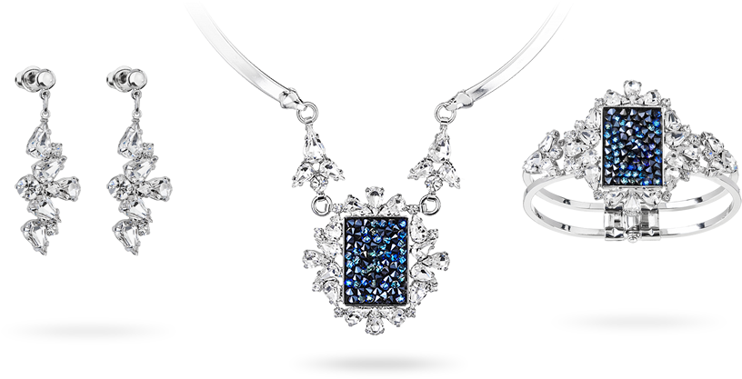 Swarovski Jewellery Hd Clipart (850x500), Png Download
