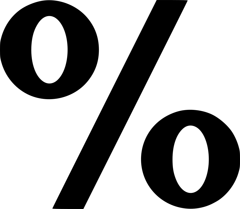 Png File Svg - Interest Rates Icon Png Clipart (980x856), Png Download