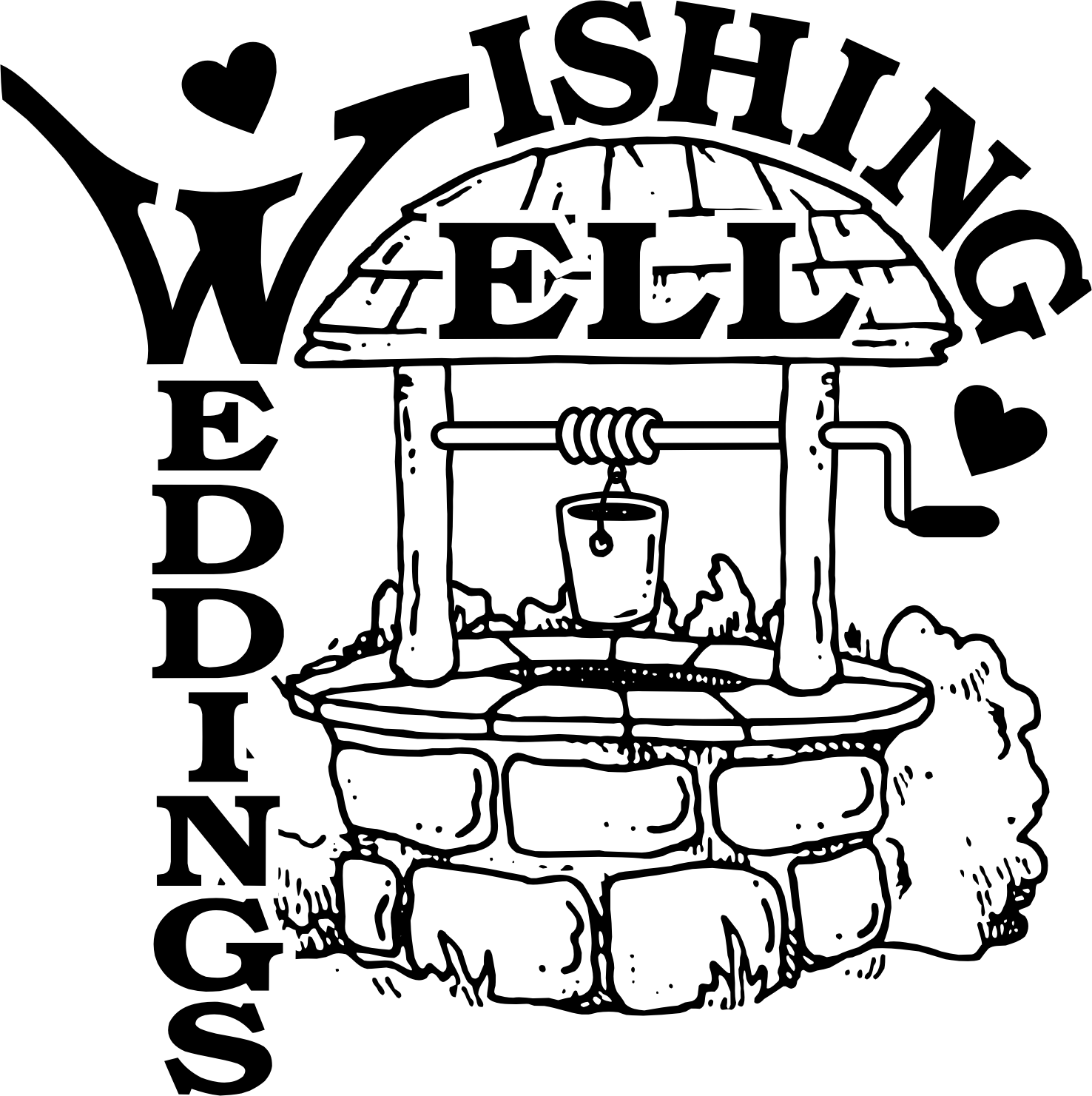 Wedding Wishing Well Clipart - Cartoon Wedding Wishing Well - Png Download (1476x1481), Png Download