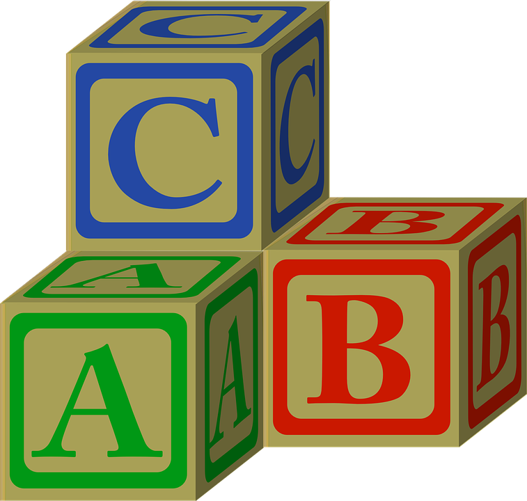 Alphabets Clipart Toy - Block Clipart - Png Download (757x720), Png Download