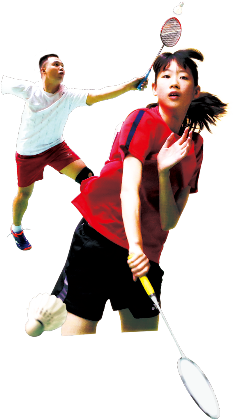 Badminton - Team Clipart (800x1442), Png Download